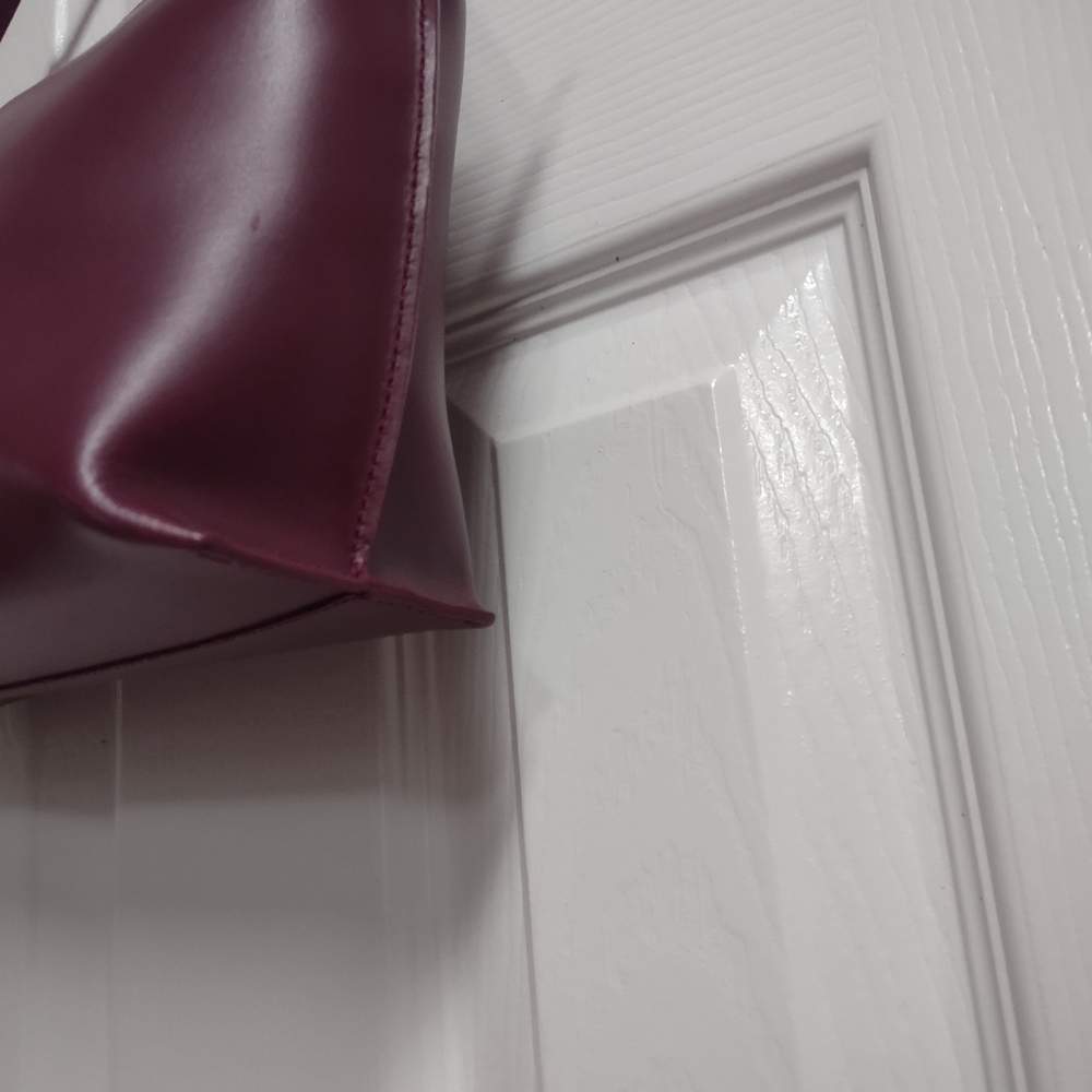 Furla Burgundy Leather Bag - Picture 7 of 14